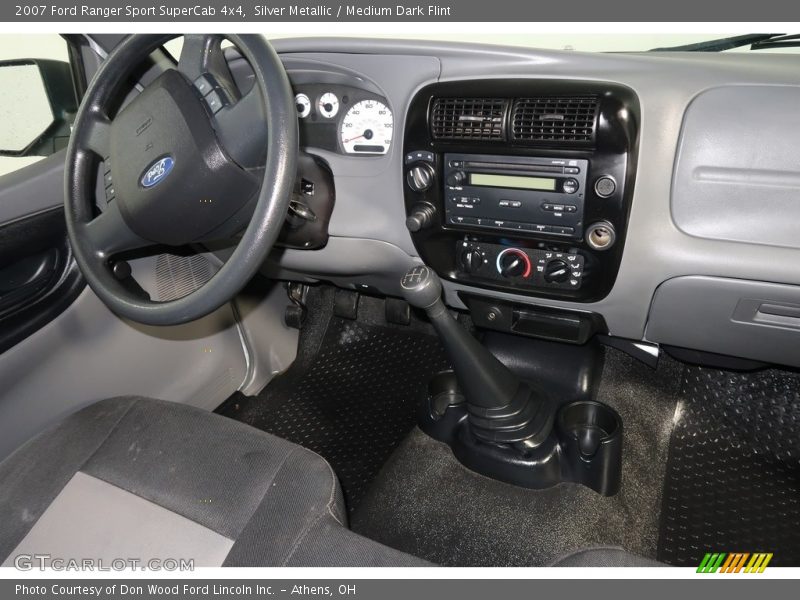 Silver Metallic / Medium Dark Flint 2007 Ford Ranger Sport SuperCab 4x4