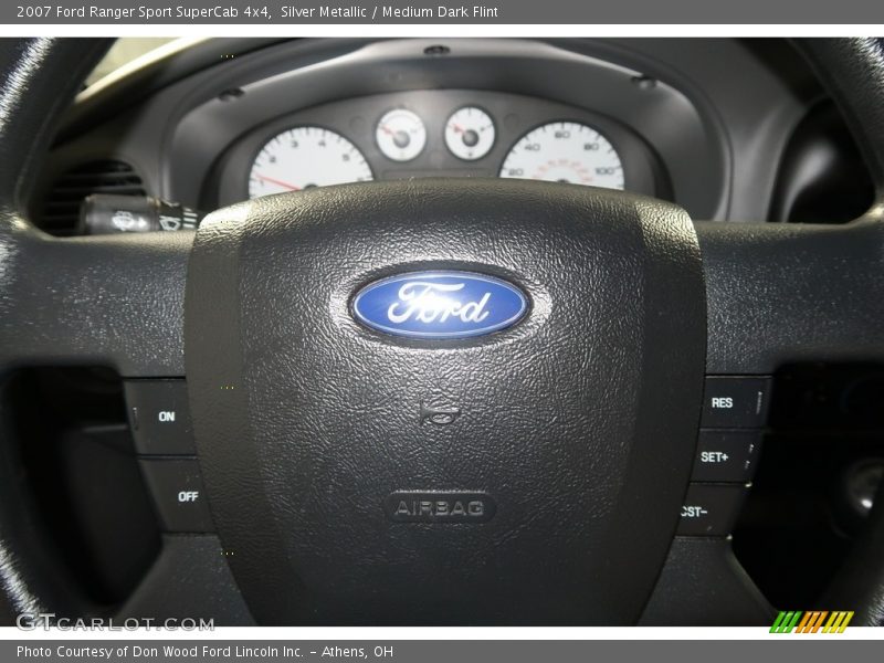 Silver Metallic / Medium Dark Flint 2007 Ford Ranger Sport SuperCab 4x4