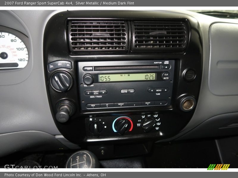 Silver Metallic / Medium Dark Flint 2007 Ford Ranger Sport SuperCab 4x4