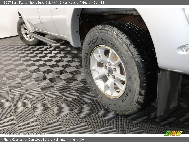 Silver Metallic / Medium Dark Flint 2007 Ford Ranger Sport SuperCab 4x4