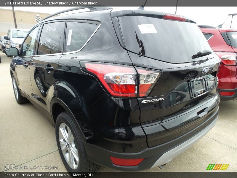 Shadow Black / Charcoal Black 2018 Ford Escape SE