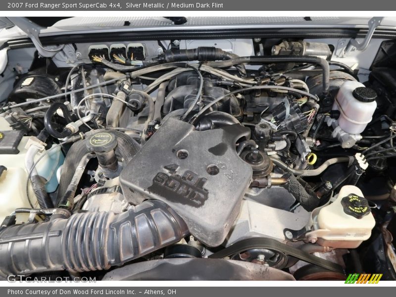 Silver Metallic / Medium Dark Flint 2007 Ford Ranger Sport SuperCab 4x4
