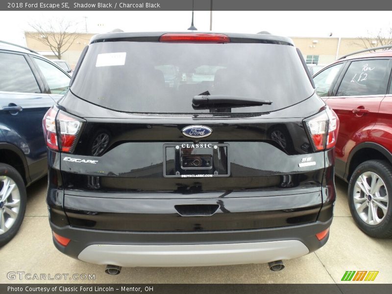 Shadow Black / Charcoal Black 2018 Ford Escape SE