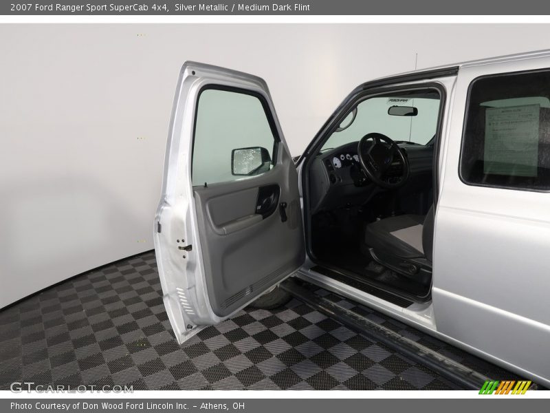 Silver Metallic / Medium Dark Flint 2007 Ford Ranger Sport SuperCab 4x4
