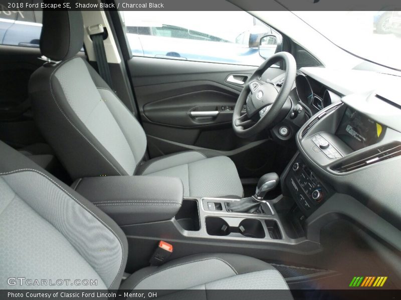 Shadow Black / Charcoal Black 2018 Ford Escape SE