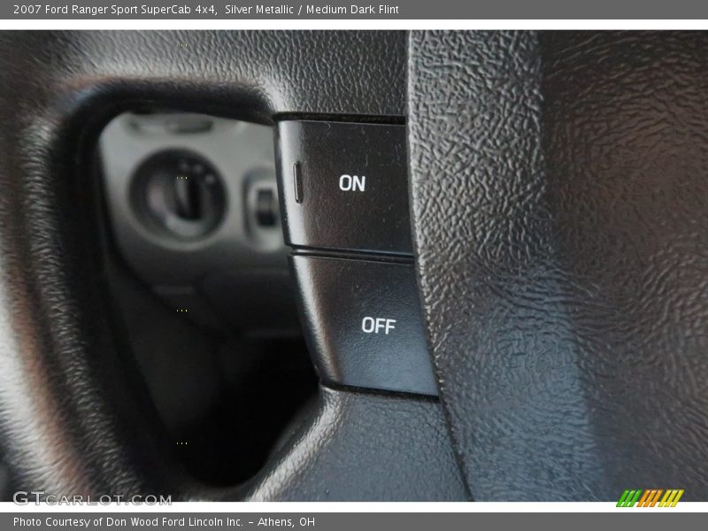 Silver Metallic / Medium Dark Flint 2007 Ford Ranger Sport SuperCab 4x4