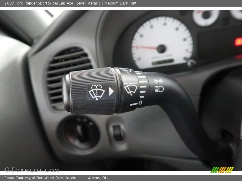 Silver Metallic / Medium Dark Flint 2007 Ford Ranger Sport SuperCab 4x4