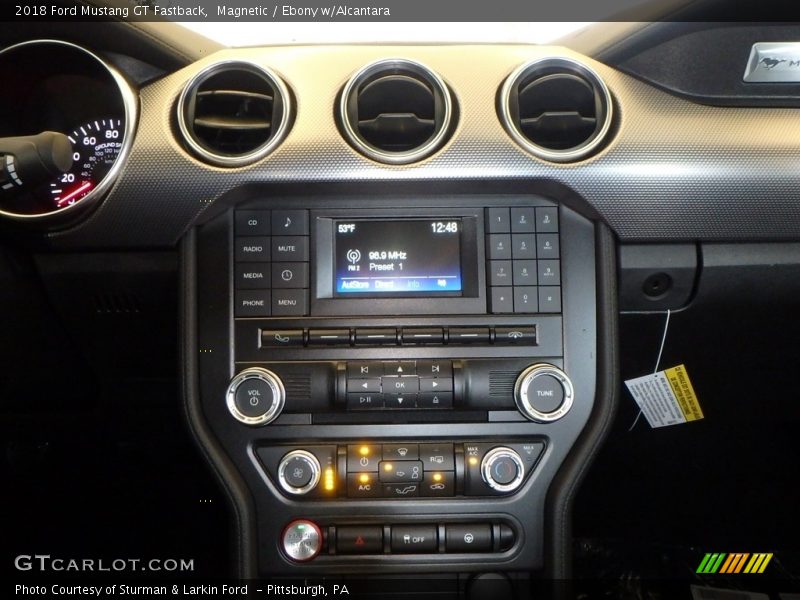 Magnetic / Ebony w/Alcantara 2018 Ford Mustang GT Fastback