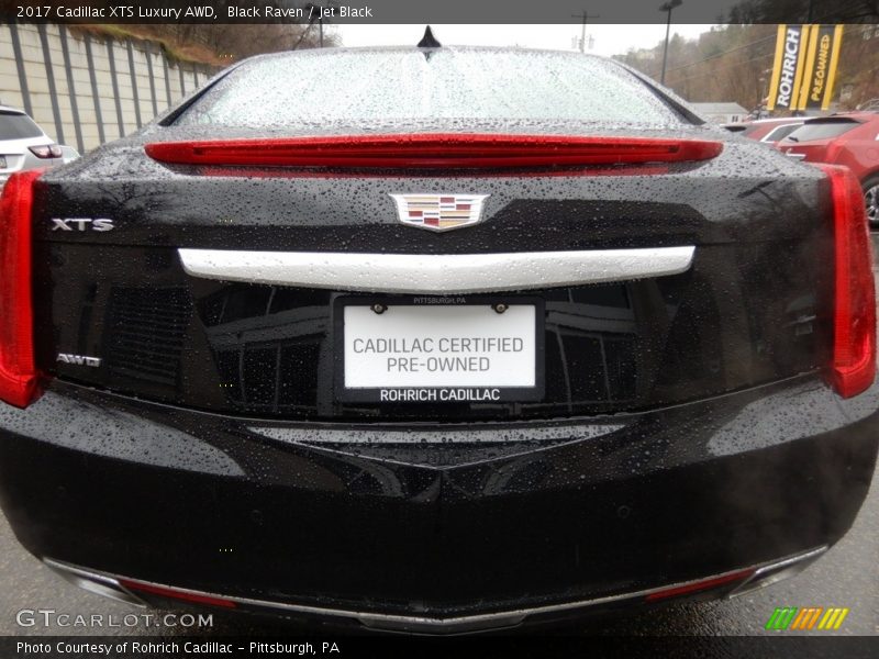Black Raven / Jet Black 2017 Cadillac XTS Luxury AWD