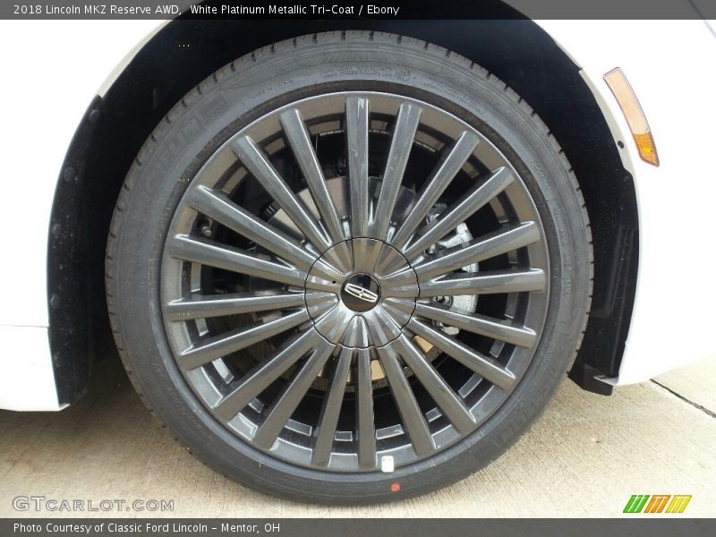  2018 MKZ Reserve AWD Wheel