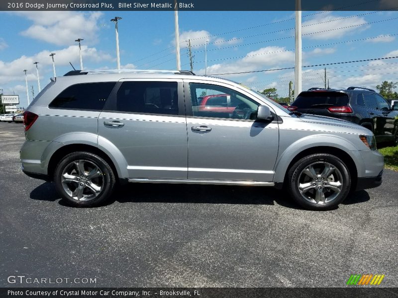 Billet Silver Metallic / Black 2016 Dodge Journey Crossroad Plus