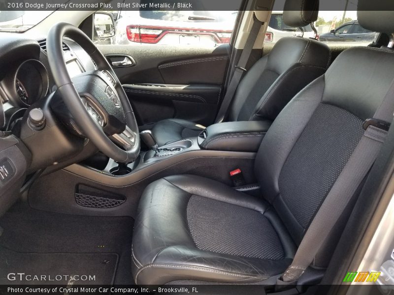 Billet Silver Metallic / Black 2016 Dodge Journey Crossroad Plus