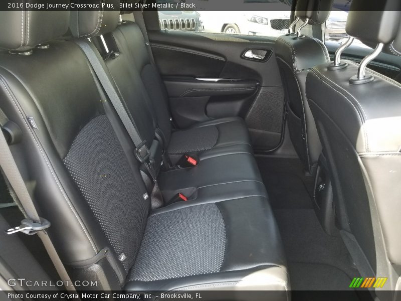 Billet Silver Metallic / Black 2016 Dodge Journey Crossroad Plus