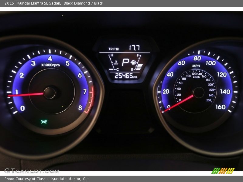 Black Diamond / Black 2015 Hyundai Elantra SE Sedan