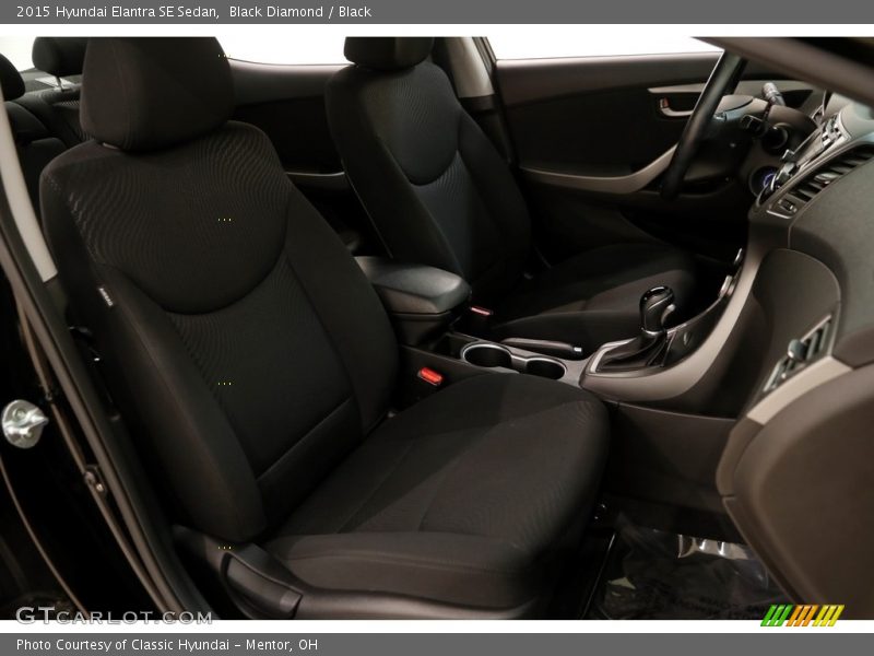 Black Diamond / Black 2015 Hyundai Elantra SE Sedan