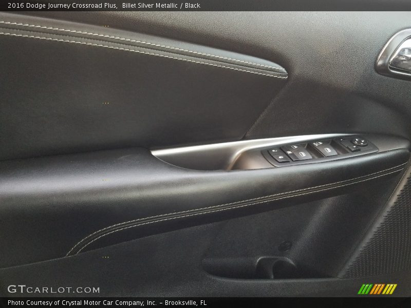 Billet Silver Metallic / Black 2016 Dodge Journey Crossroad Plus