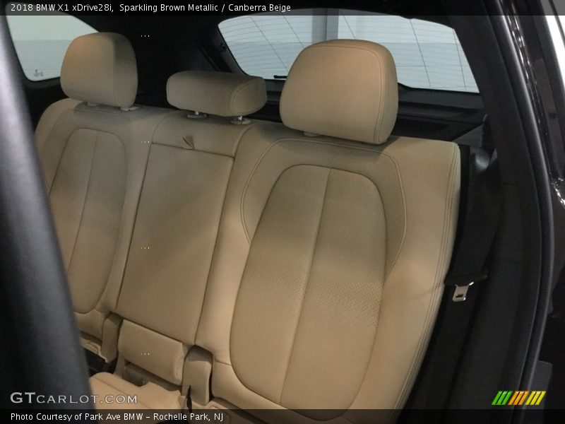 Sparkling Brown Metallic / Canberra Beige 2018 BMW X1 xDrive28i