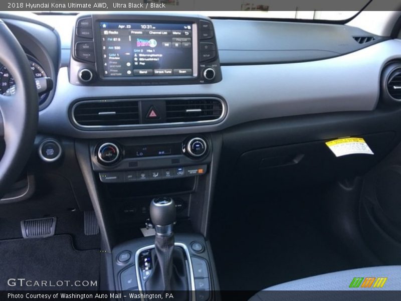 Ultra Black / Black 2018 Hyundai Kona Ultimate AWD