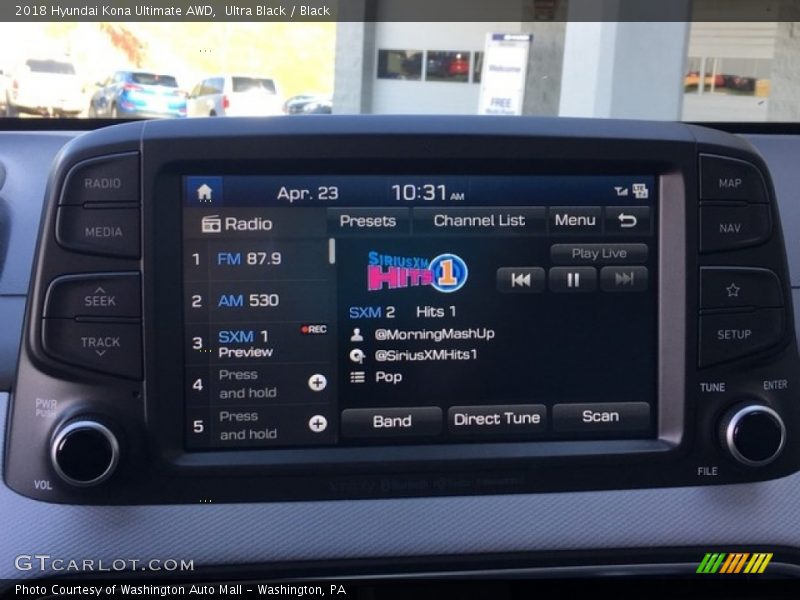 Controls of 2018 Kona Ultimate AWD