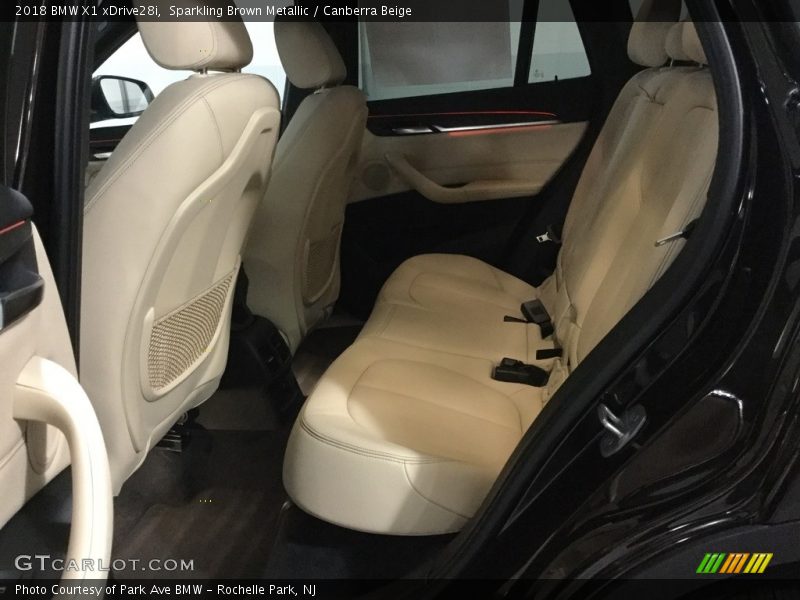 Sparkling Brown Metallic / Canberra Beige 2018 BMW X1 xDrive28i