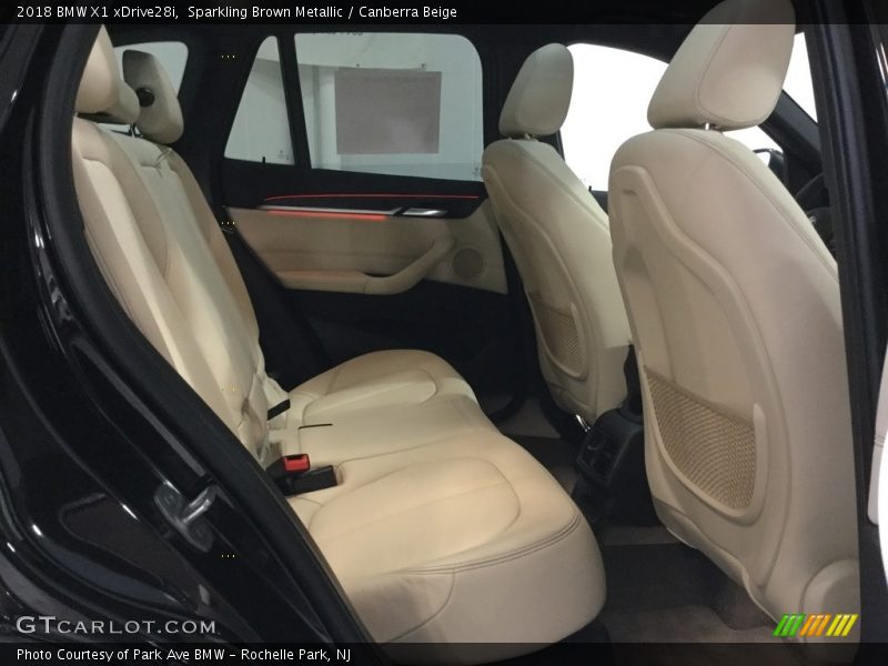 Sparkling Brown Metallic / Canberra Beige 2018 BMW X1 xDrive28i