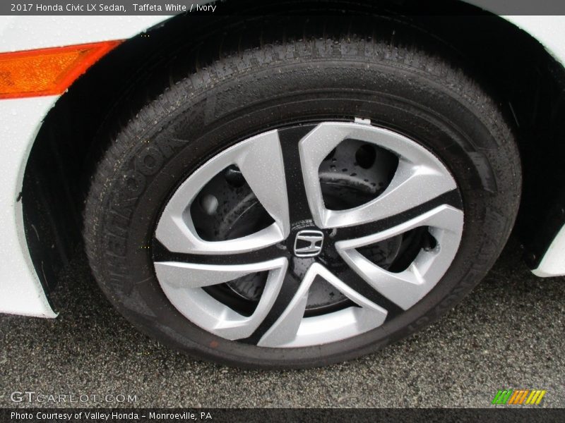 Taffeta White / Ivory 2017 Honda Civic LX Sedan