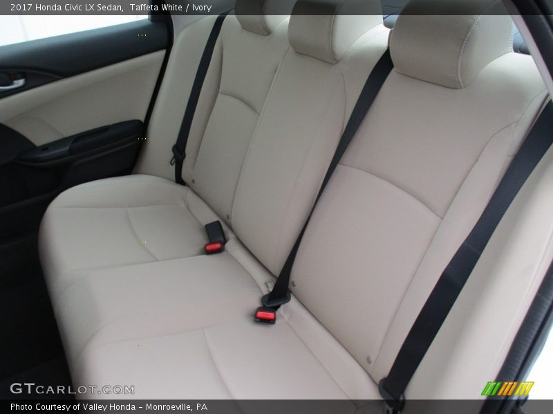 Taffeta White / Ivory 2017 Honda Civic LX Sedan