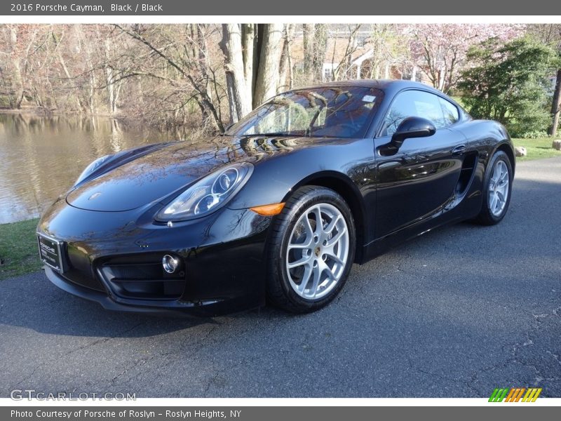 Black / Black 2016 Porsche Cayman