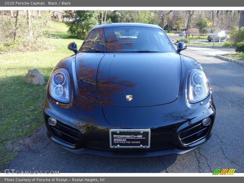 Black / Black 2016 Porsche Cayman