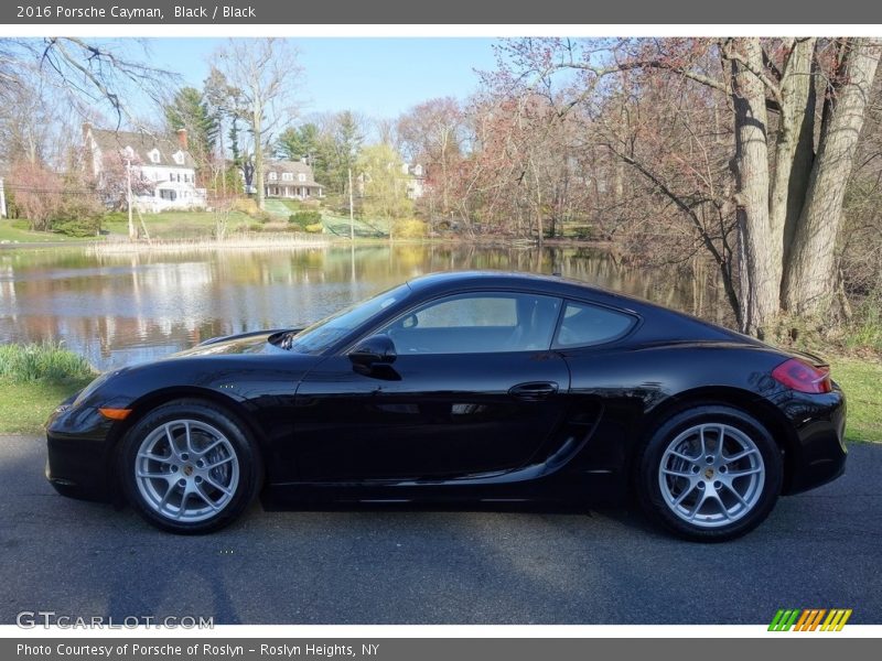 Black / Black 2016 Porsche Cayman