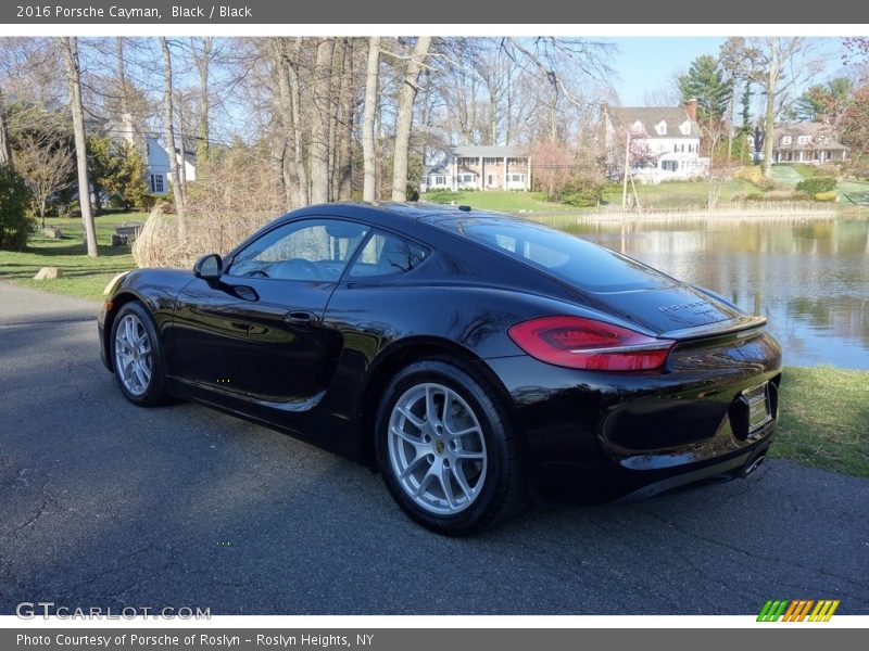 Black / Black 2016 Porsche Cayman