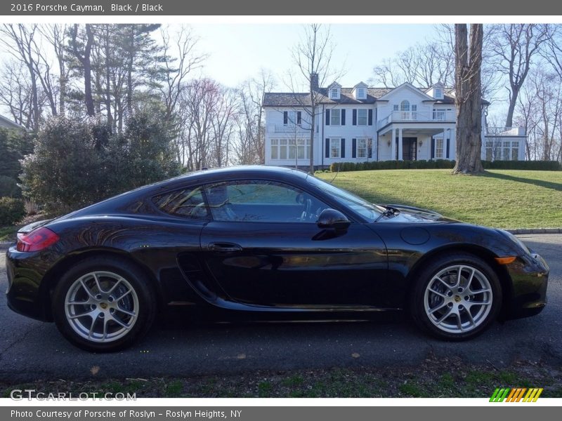 Black / Black 2016 Porsche Cayman