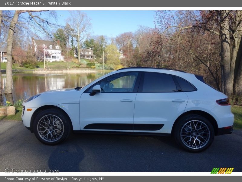 White / Black 2017 Porsche Macan S