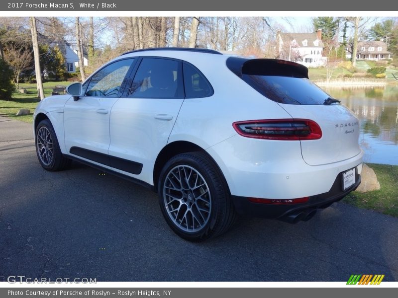 White / Black 2017 Porsche Macan S