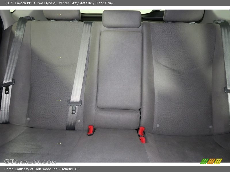 Winter Gray Metallic / Dark Gray 2015 Toyota Prius Two Hybrid