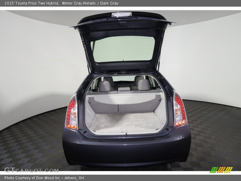 Winter Gray Metallic / Dark Gray 2015 Toyota Prius Two Hybrid