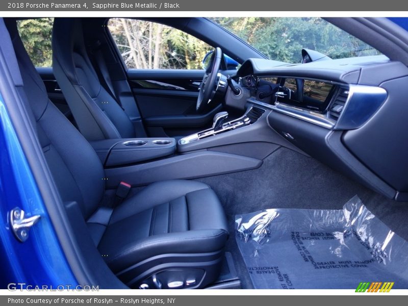 Front Seat of 2018 Panamera 4