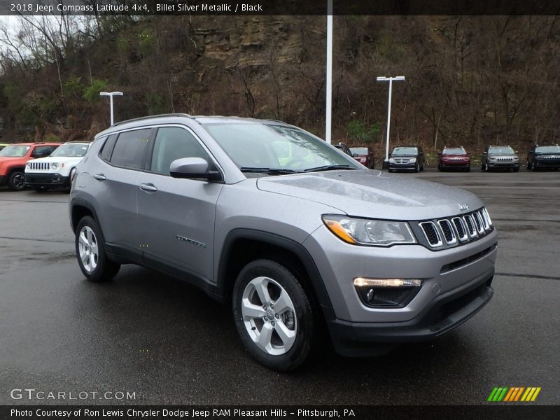 Billet Silver Metallic / Black 2018 Jeep Compass Latitude 4x4