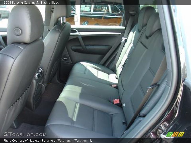 Black / Black 2008 Porsche Cayenne S