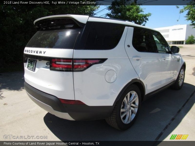 Fuji White / Vintage Tan/Ebony 2018 Land Rover Discovery HSE