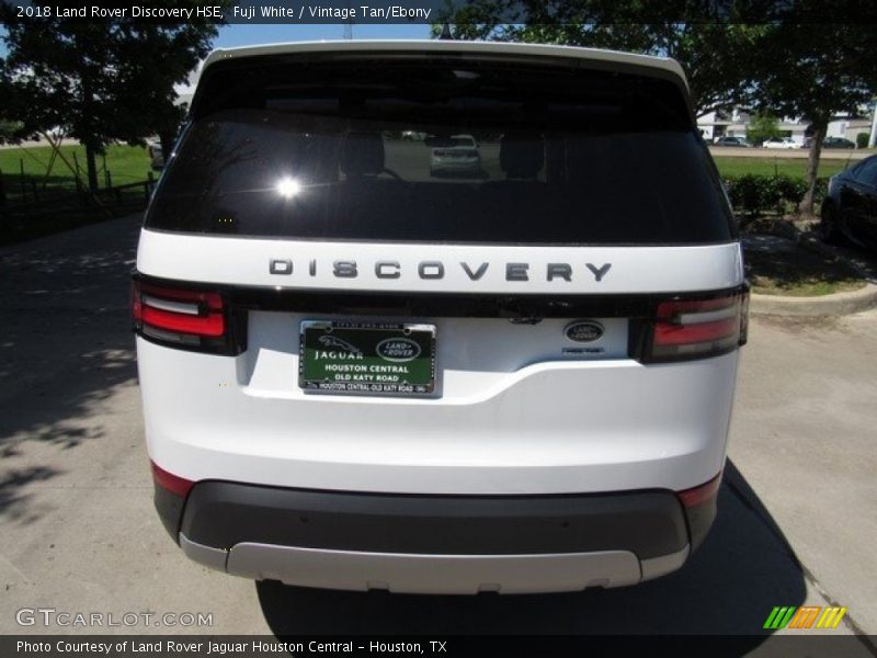 Fuji White / Vintage Tan/Ebony 2018 Land Rover Discovery HSE