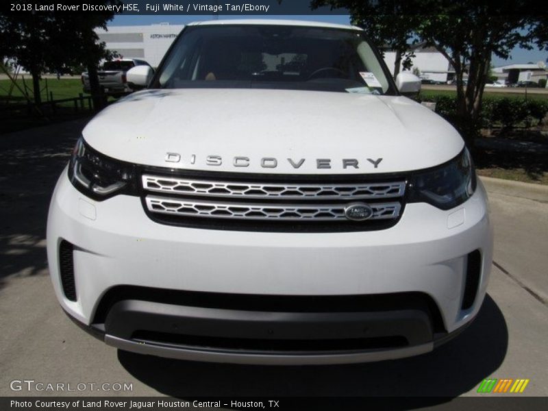 Fuji White / Vintage Tan/Ebony 2018 Land Rover Discovery HSE