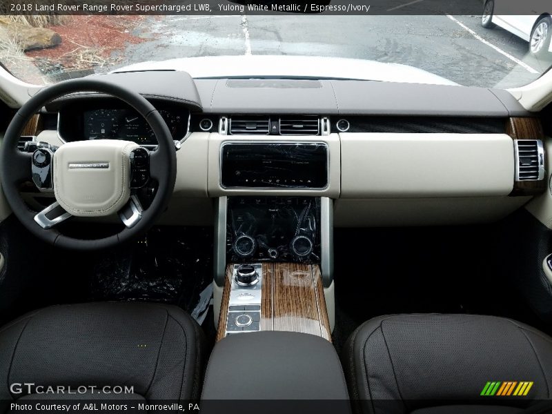 Dashboard of 2018 Range Rover Supercharged LWB