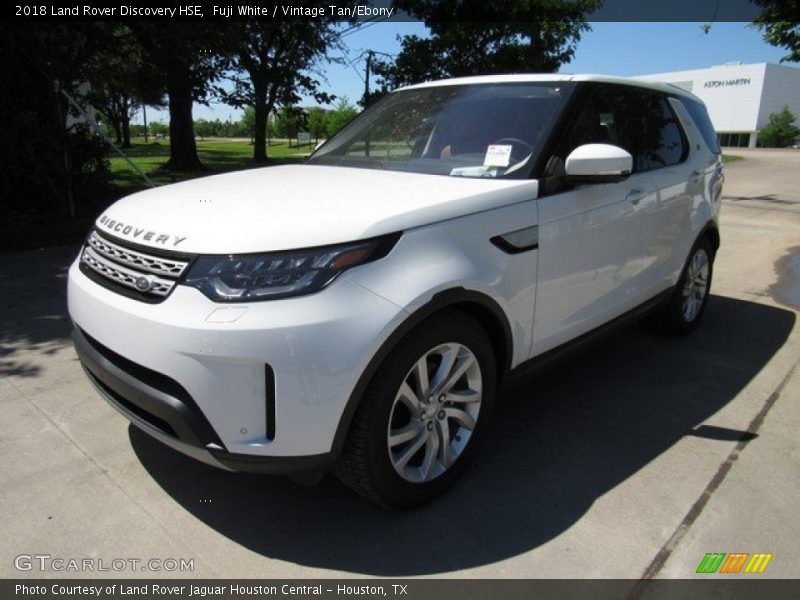 Fuji White / Vintage Tan/Ebony 2018 Land Rover Discovery HSE