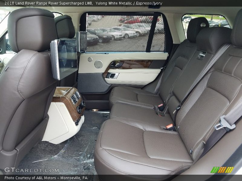 Rear Seat of 2018 Range Rover Supercharged LWB