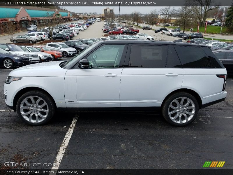  2018 Range Rover Supercharged LWB Yulong White Metallic