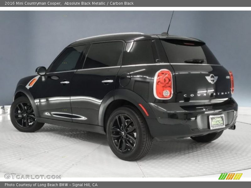 Absolute Black Metallic / Carbon Black 2016 Mini Countryman Cooper