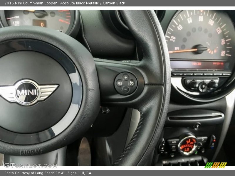 Absolute Black Metallic / Carbon Black 2016 Mini Countryman Cooper