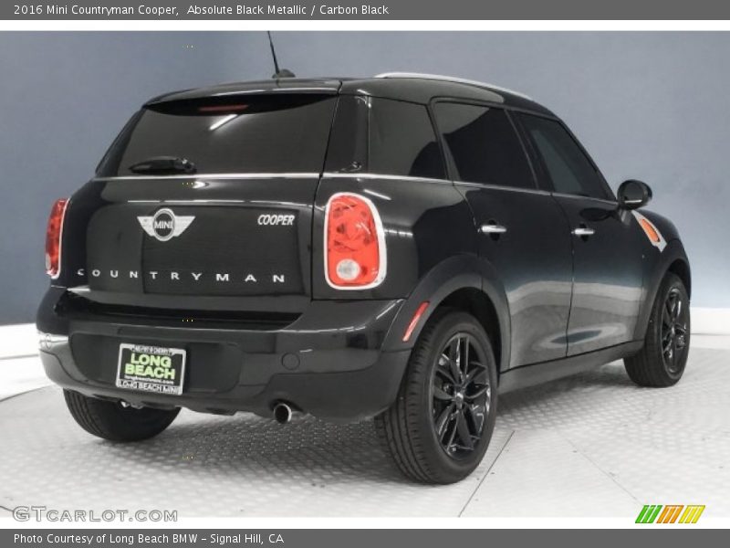 Absolute Black Metallic / Carbon Black 2016 Mini Countryman Cooper
