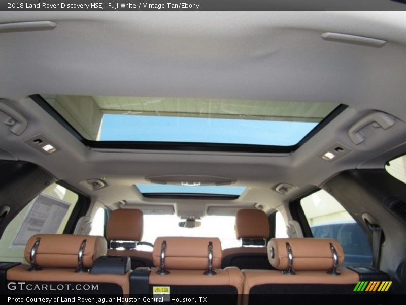 Fuji White / Vintage Tan/Ebony 2018 Land Rover Discovery HSE